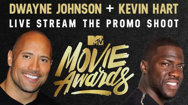 Dwayne Johnson y Kevin Hart hosts de los MTV Movie Awards
