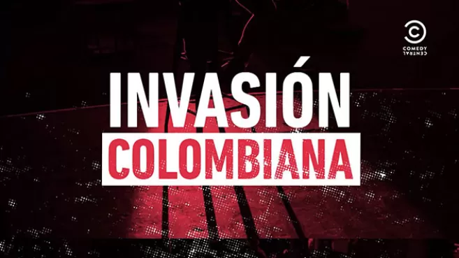 Logo Invasión Colombiana Comedy Central Stand-Up