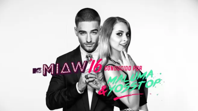 Maluma y YosStoP conducirán los MTV MIAW 2016