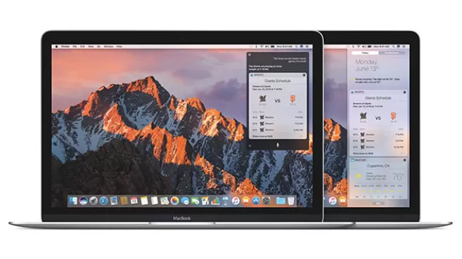 MacBook con macOS Sierra