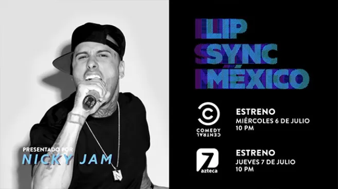 Nicky Jam como presentador de Lip Sync México de Comedy Central