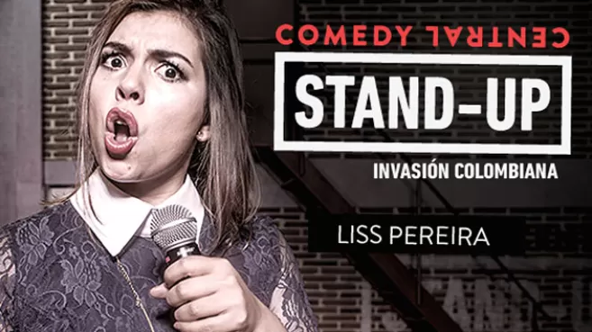Liss Pereira haciendo Stand-Up Comedy en Comedy Central