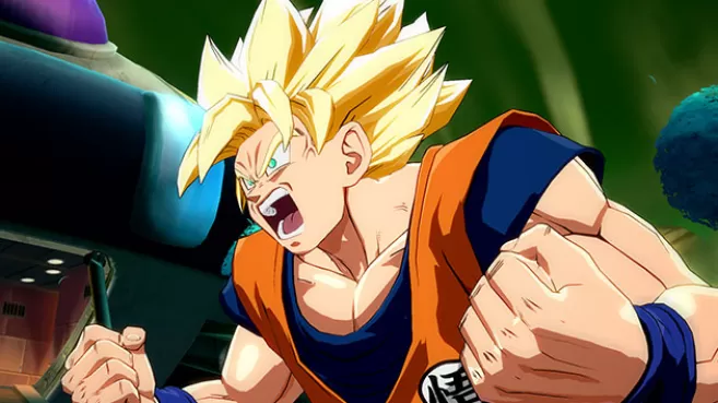 Goku en fase SS3 (Super Saiyan 3)