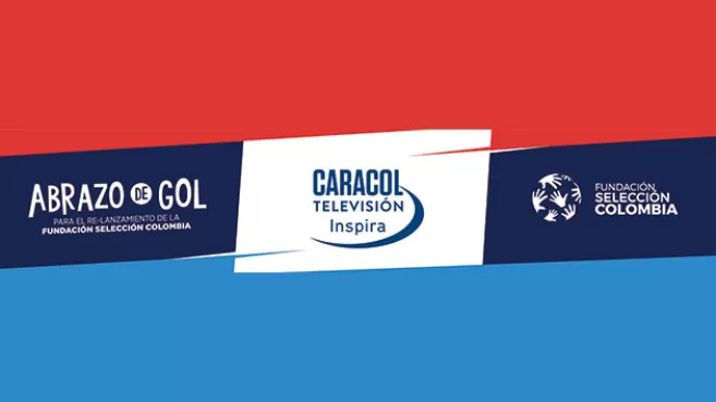 Logo de Abrazo de Gol - Caracol Televisión