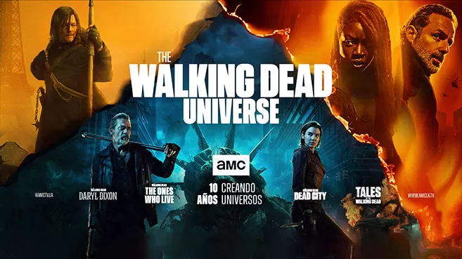 The Walking Dead Universe - Arte de El Universo de The Walking Dead