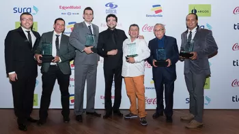 Ganadores Titanes Caracol 2016 junto a Andrés Cepeda