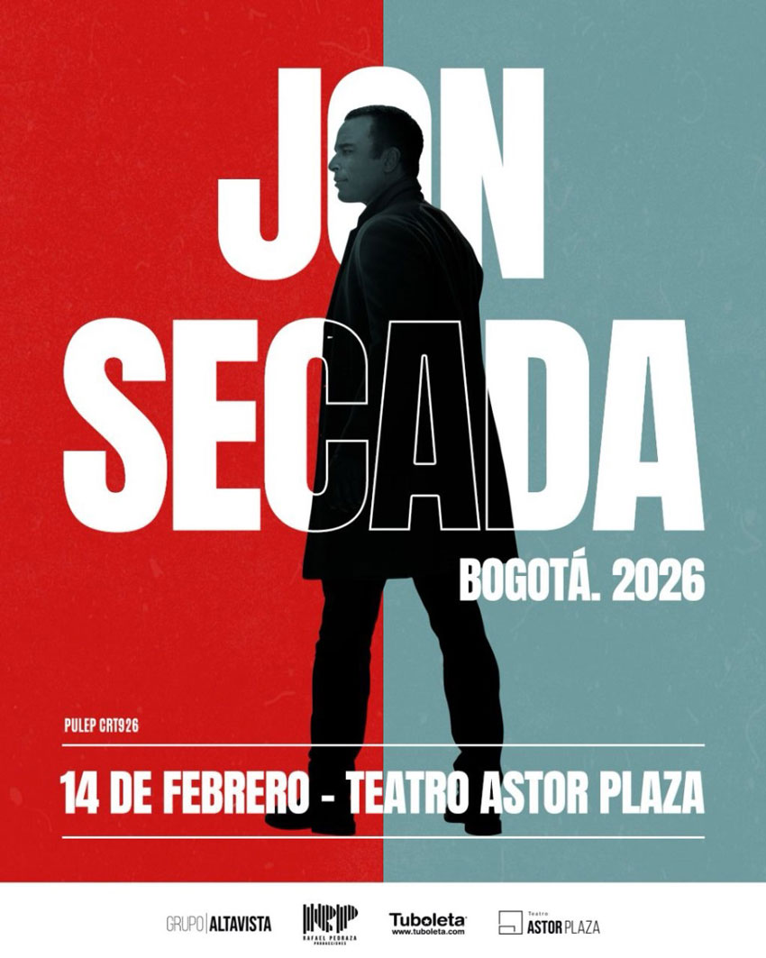 Concierto de Jon Secada en Bogotá - 2026
