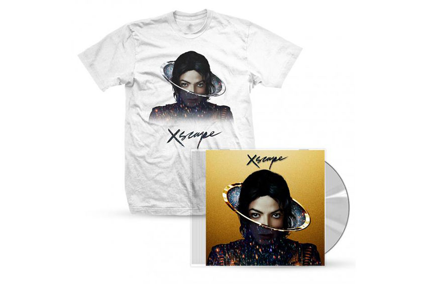 Michael Jackson - Xscape Deluxe Edition CD + T-Shirt Bundle