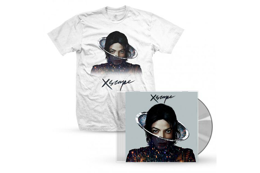 Michael Jackson - Xscape Standard Version CD + T-Shirt Bundle