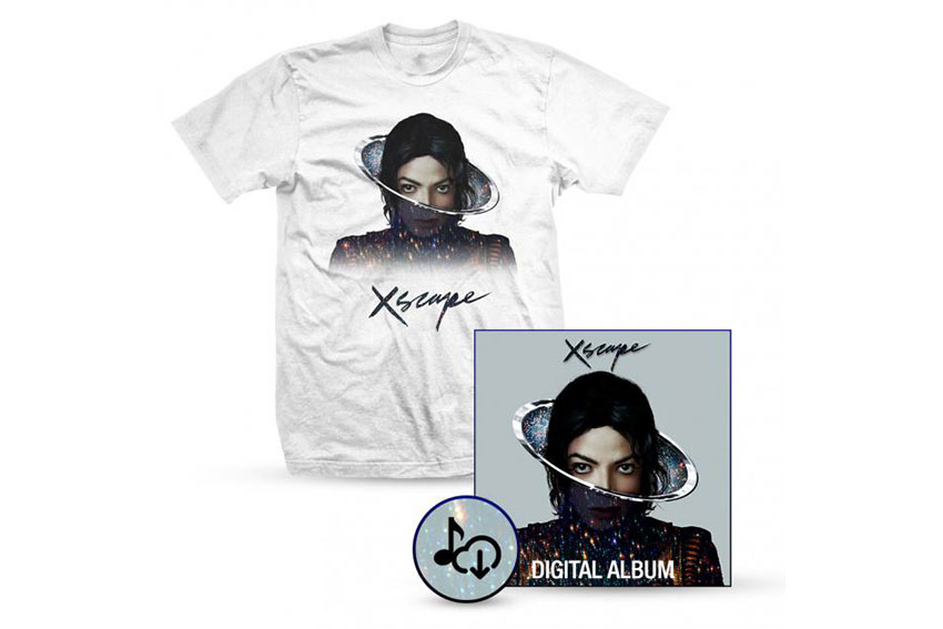 Michael Jackson - Xscape Standard Version Digital Download + T-Shirt Bundle