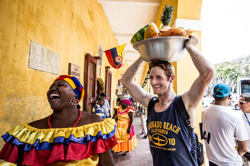 Red Bull Cliff Diving 2015 - Cartagena - Andy Jones - Foto: Dean Treml
