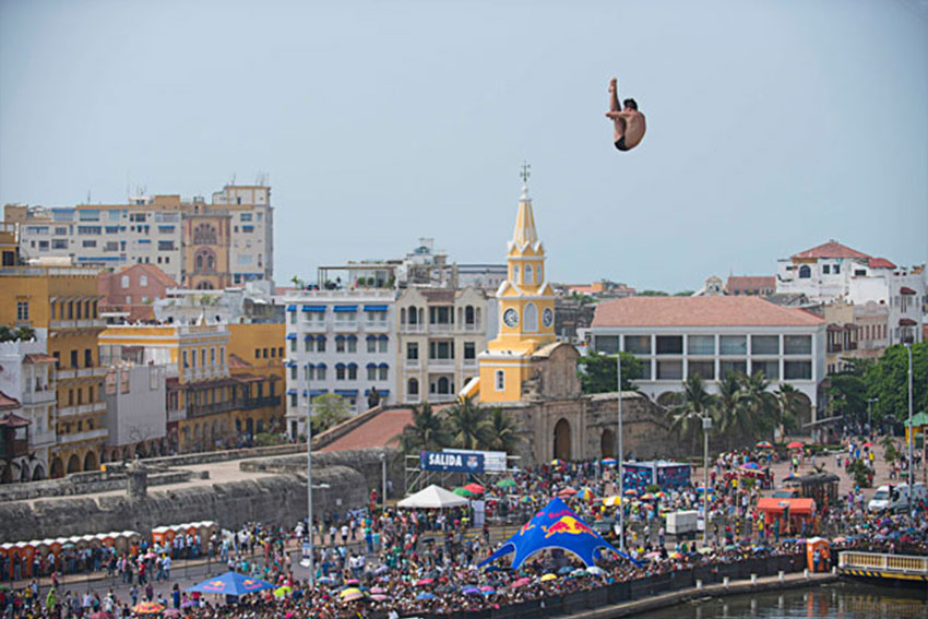 Red Bull Cliff Diving 2015 - Cartagena - Día 2. Foto: Camilo Rozo
