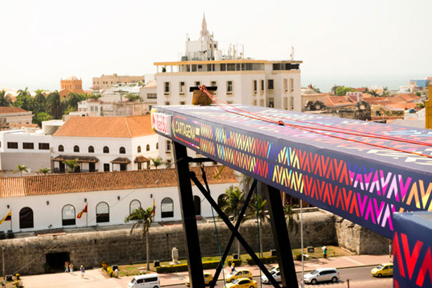 Plataforma Red Bull Cliff Diving 2015 - Cartagena