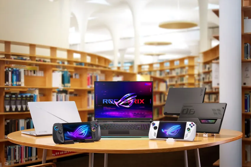 Laptos y videoconsolas de ASUS