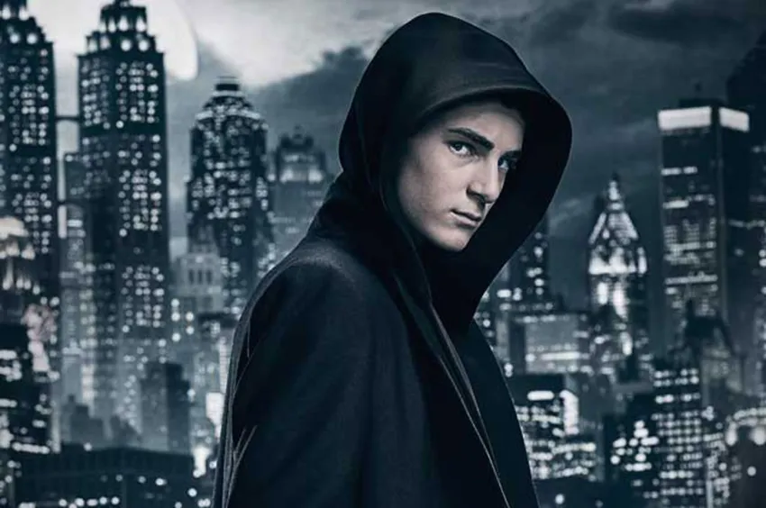 David Mazouz interpretando a Bruce Wayne / Batman en la serie Gotham