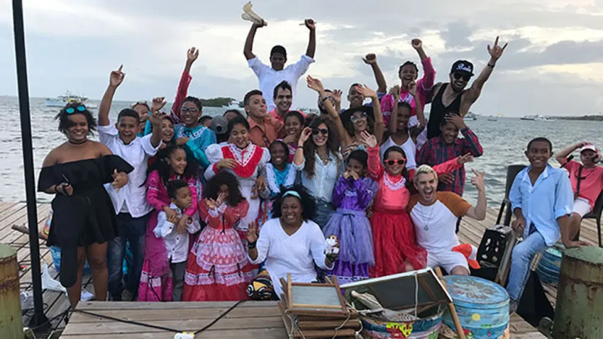 El talento Caracol recorrió San Andrés y Providencia