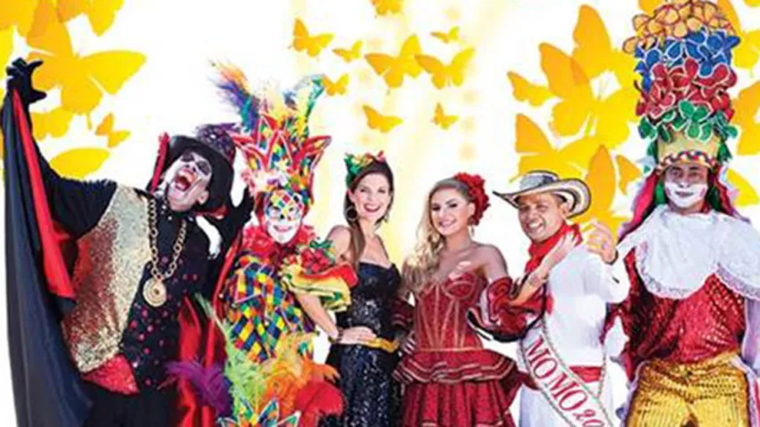 Rochi Stevenson en el Carnaval de Barranquilla