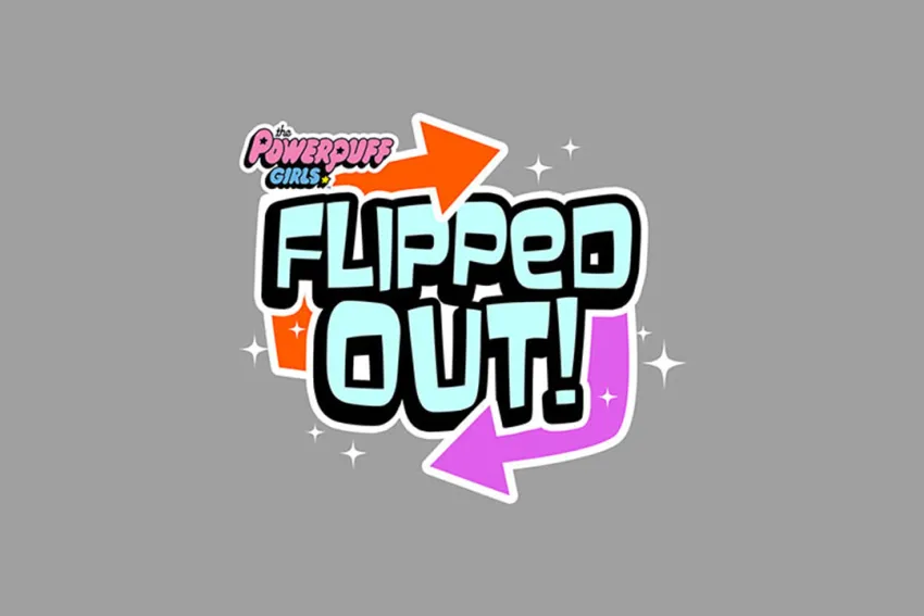 Logo de Flipped Out: App de Las Chicas Superpoderosas