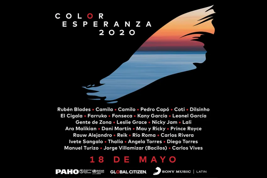 Color Esperanza 2020: una colaboración histórica entre varios artistas latinos