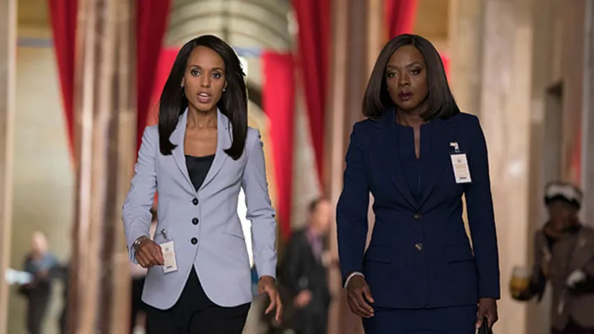 Kerry Washington (Olivia Pope) y Viola Davis (Annalize Keating)