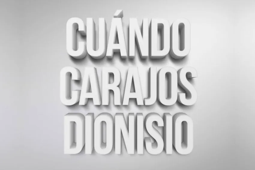 ¿Cuándo carajos, Dionisio Vélez?