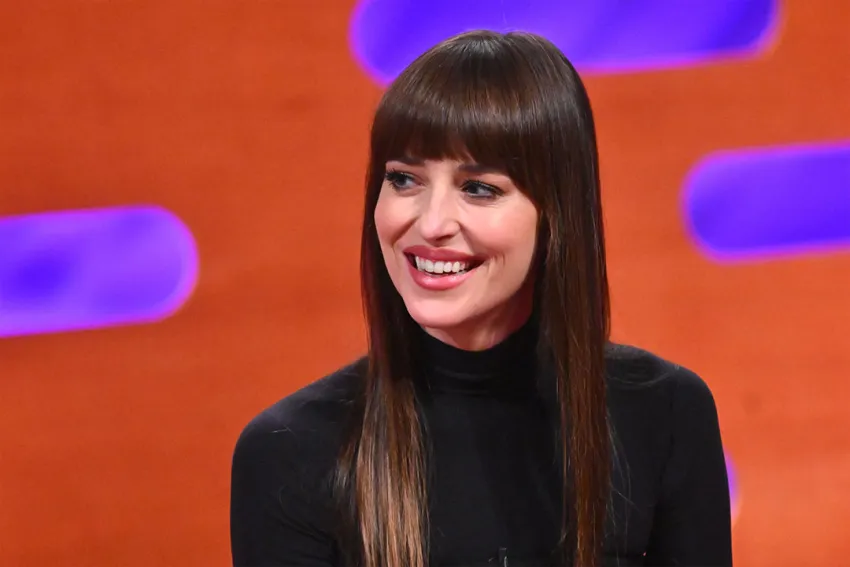 Dakota Johnson en The Graham Norton Show