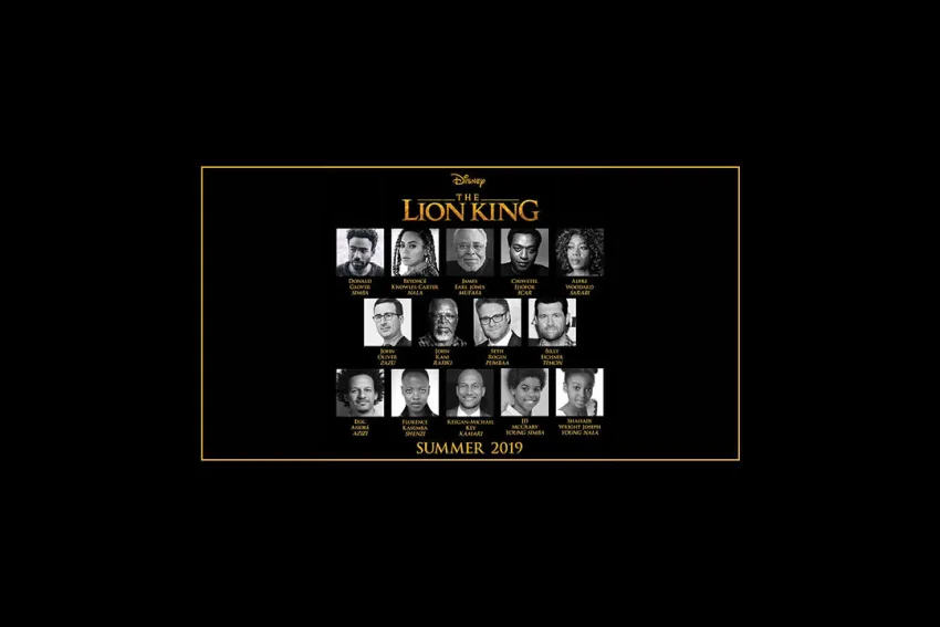 Elenco de la película "El Rey León" en acción real, de Disney