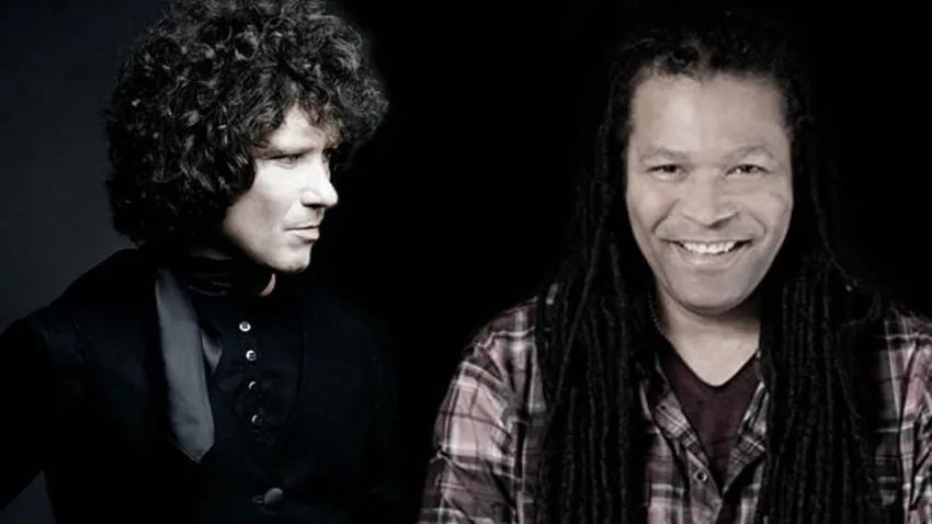 Enrique Bunbury y Amaury Gutiérrez