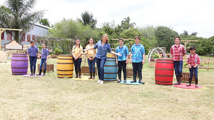 Equipos participantes del programa Food Hunters de Nickelodeon