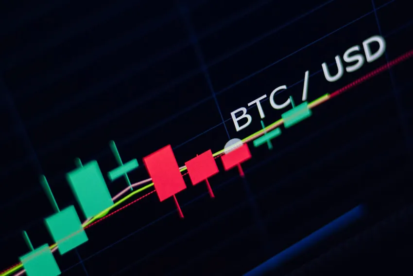 Gráfico del par Bitcoin contra USD