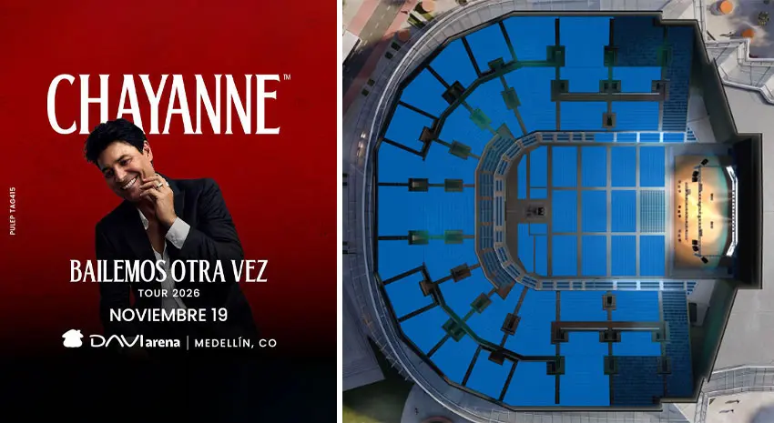 Chayanne Bailemos Otra Vez Tour 2026 Medellín