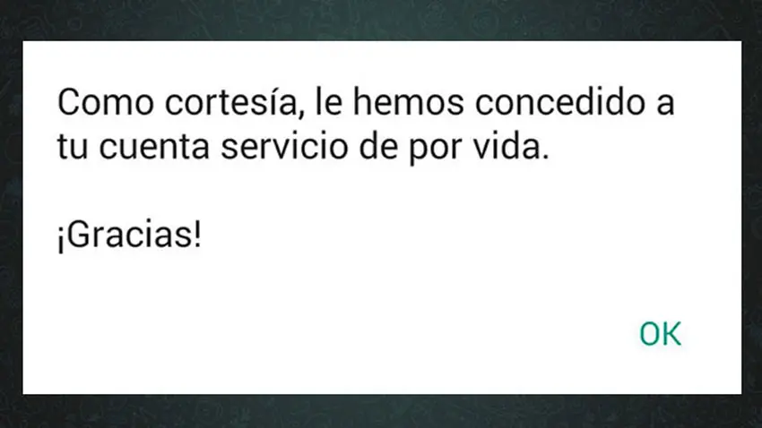 Notificación WhatsApp Gratis