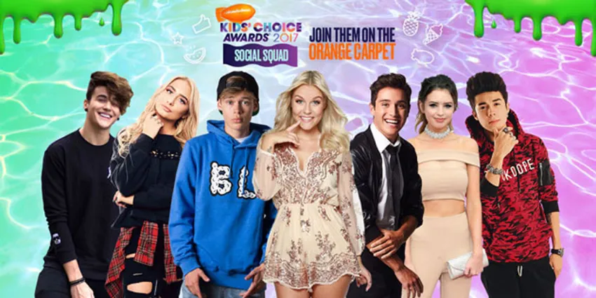 Mario Bautista, Alex Mapeli, Gabriel Conte, Jess Conte, Saffron Barker, Dagi Bee y Benjamin Lasnier