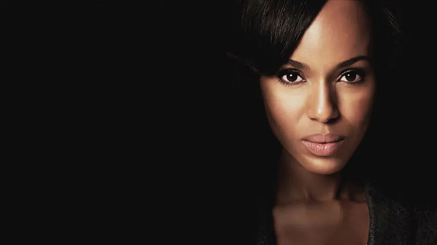 Kerry Washington como Olivia Pope en la serie "Scandal" (Escándalo)