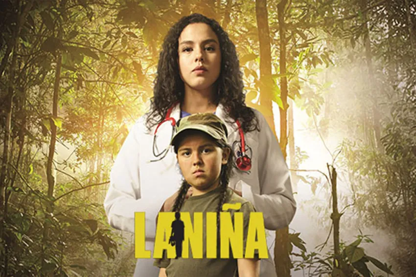 Ana María Estupiñán en la serie "La Niña" de Caracol Televisión