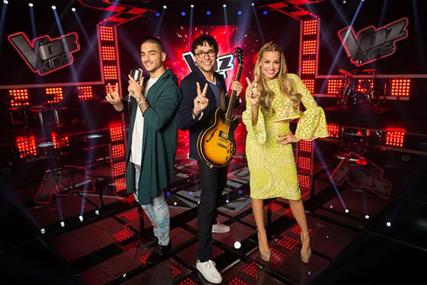 La Voz Kids Segunda Temporada - Maluma, Andrés Cepeda y Fanny Lu