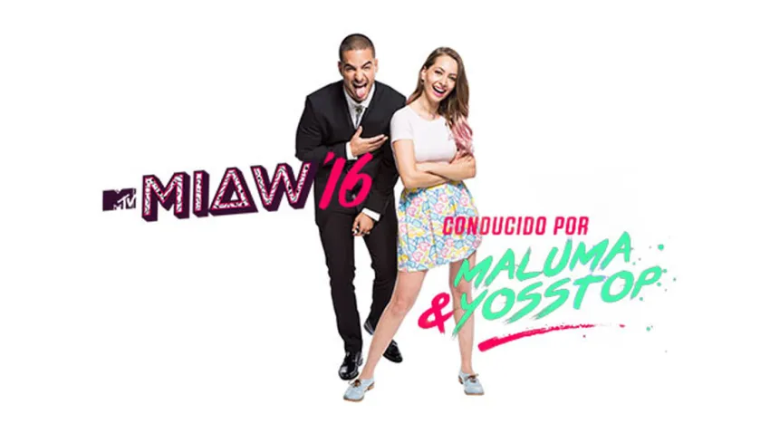 Maluma y YosStoP conducirán los MTV MIAW 2016