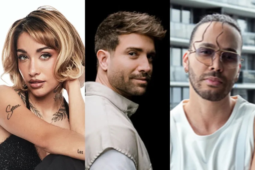 María Becerra, Pablo Alborán y Prince Royce 