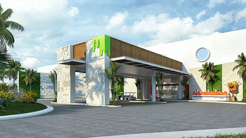 Render Fachada Nickelodeon Hotels & Resorts Riviera Maya