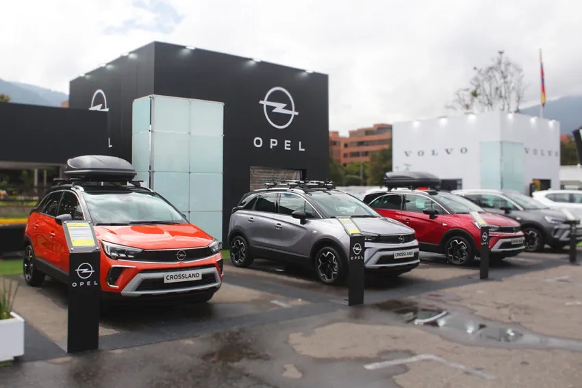 Opel Crossland en la exposición MotorFair 2022