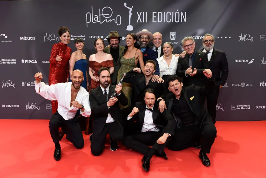 Elenco de la serie Cien Años de Soledad en los Premios PLATINO 2025