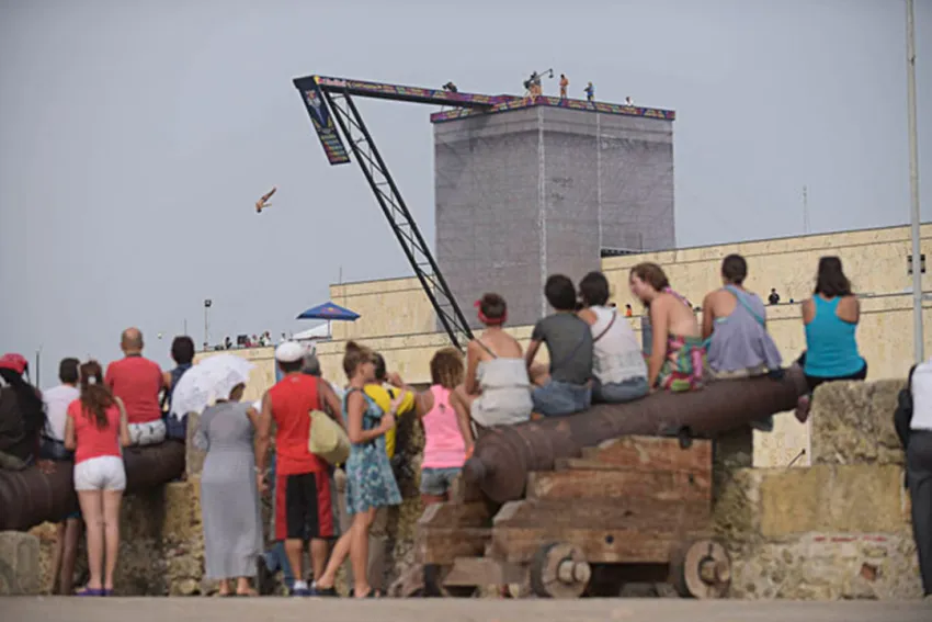 Red Bull Cliff Diving 2015 - Cartagena - Día 1 - Foto: Camilo Rozo