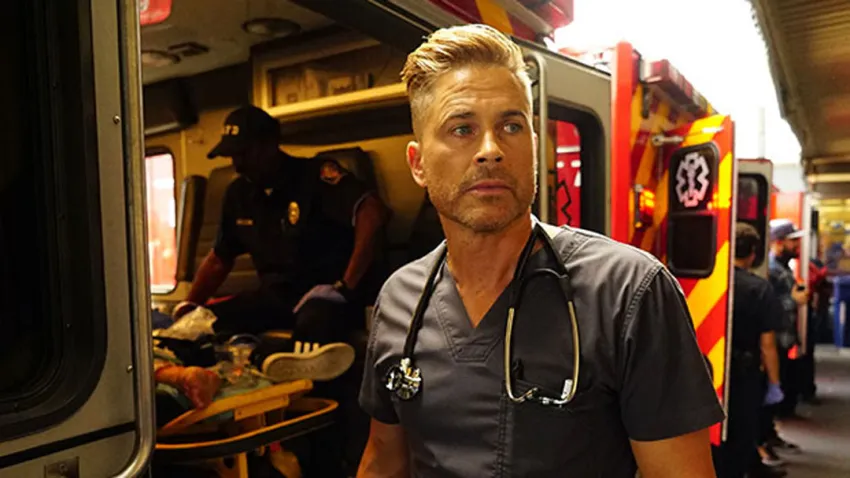 Rob Lowe como el Médico Coronel Ethan Willis en la segunda temporada de la serie 'Código Negro'