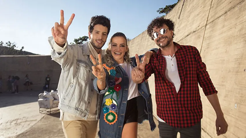 Sebastián Yatra, Fanny Lú y Andrés Cepeda