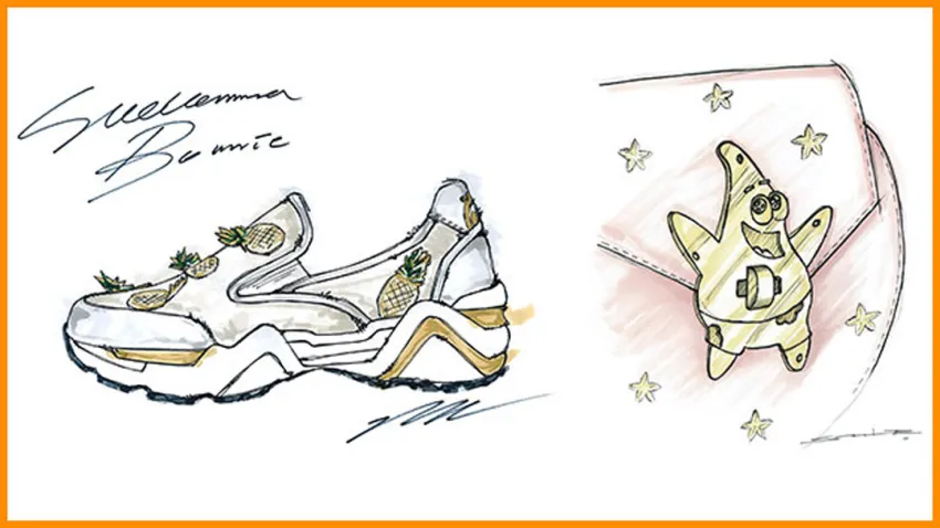 Sketches SpongeBob Gold