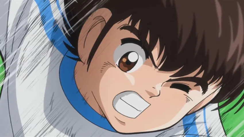 Cara de Capitan Tsubasa (Oliver Atom)
