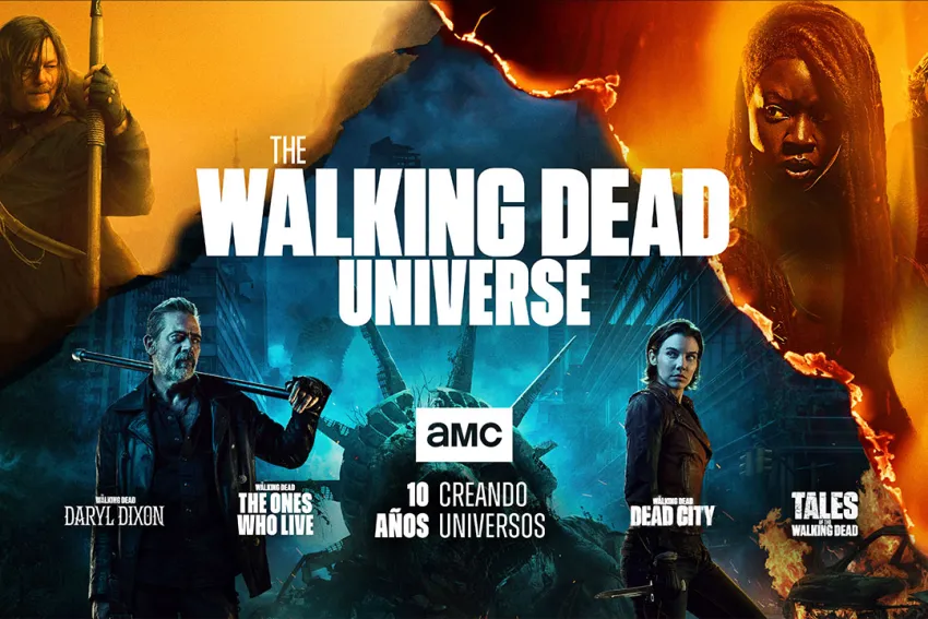 The Walking Dead Universe - Arte de El Universo de The Walking Dead