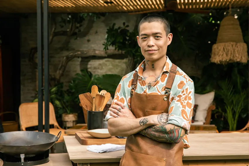 Chef Chino Walter Lui en El Gourmet