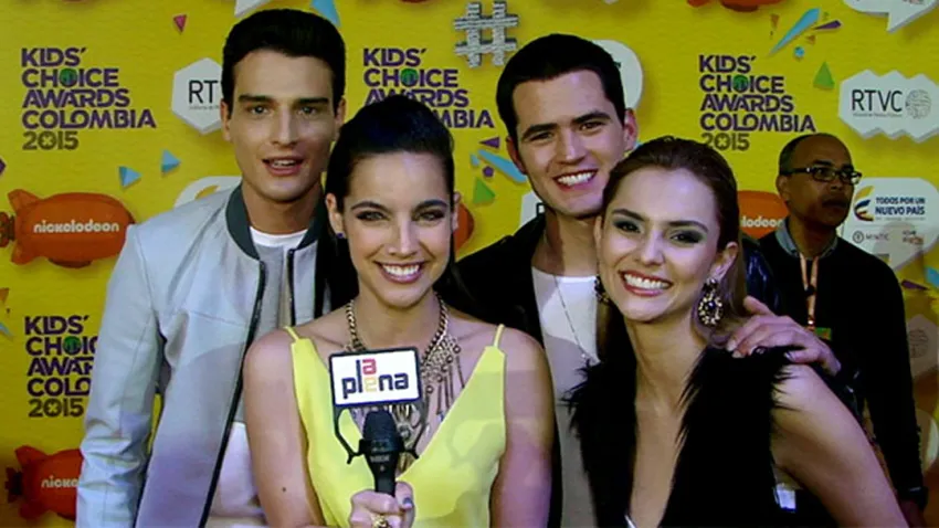 Elenco de Yo soy Franky en los KCA Colombia 2015