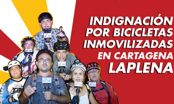 Indignación por inmovilización de bicicletas en Cartagena